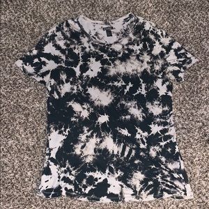 Men’s Black Tie Die Shirt
